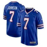 Men's Buffalo Bills Taron Johnson Royal Game Jersey
