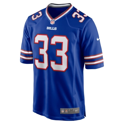Men's Buffalo Bills Te'Cory Couch Royal Game Jersey 02