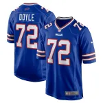 Men's Buffalo Bills Tommy Doyle Royal Game Player Jersey