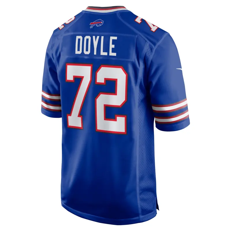 Men's Buffalo Bills Tommy Doyle Royal Game Player Jersey