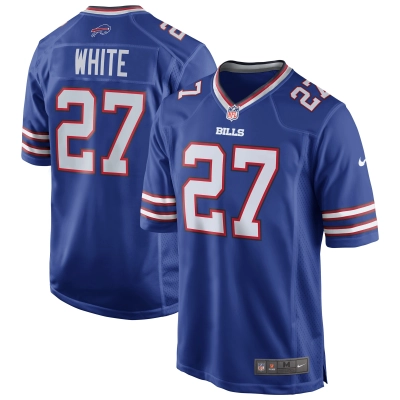 Men's Buffalo Bills Tre'Davious White Royal Team Game Player Jersey 01