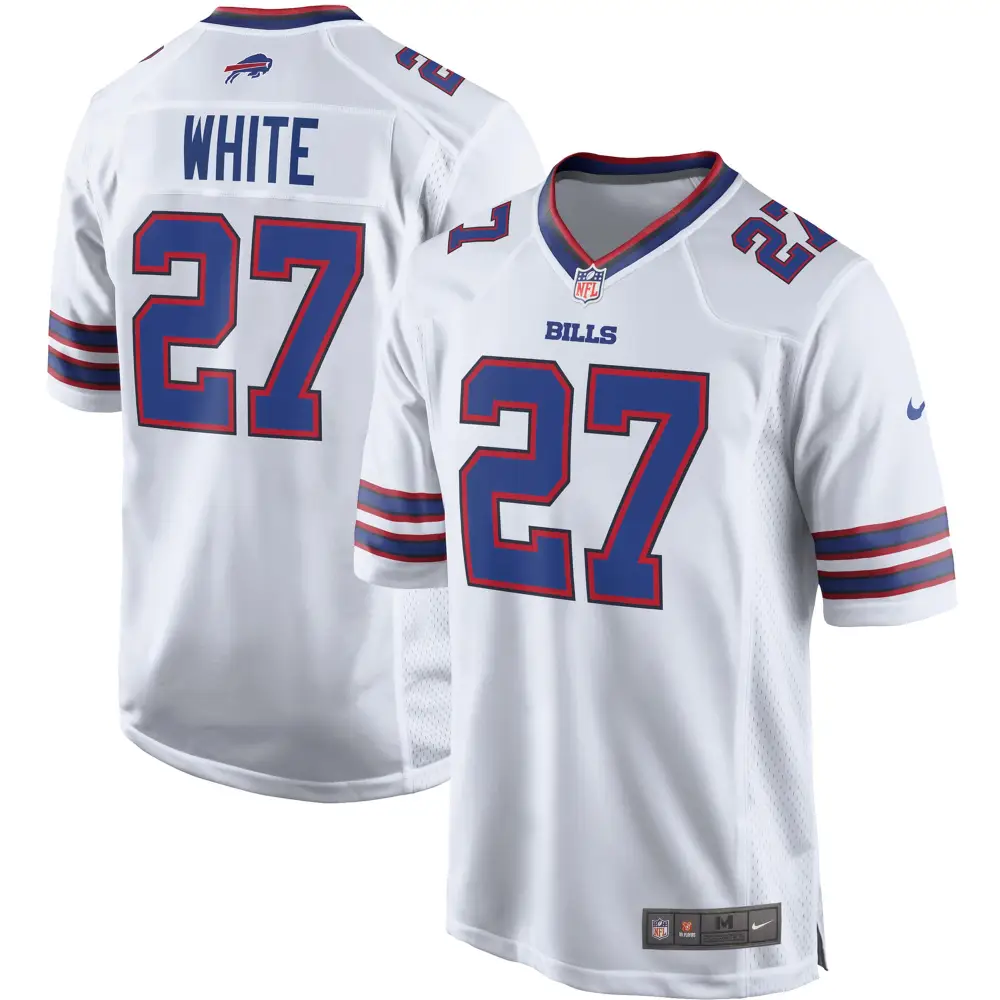 Men's Buffalo Bills Tre'Davious White White Game Player Jersey