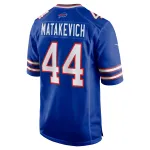 Men's Buffalo Bills Tyler Matakevich Royal Game Jersey