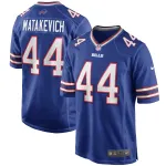 Men's Buffalo Bills Tyler Matakevich Royal Game Player Jersey