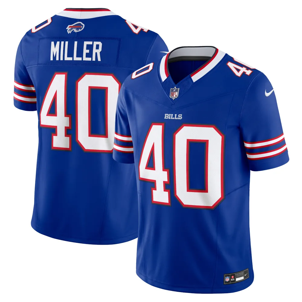 Men's Buffalo Bills Von Miller Royal Vapor F.U.S.E. Limited Jersey