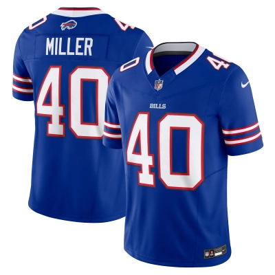 Men's Buffalo Bills Von Miller Royal Vapor F.U.S.E. Limited Jersey 01
