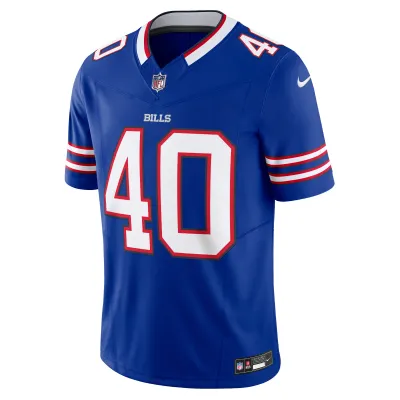 Men's Buffalo Bills Von Miller Royal Vapor F.U.S.E. Limited Jersey 02