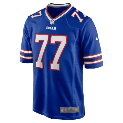 Men's Buffalo Bills Will Clapp Royal Game Jersey 02
