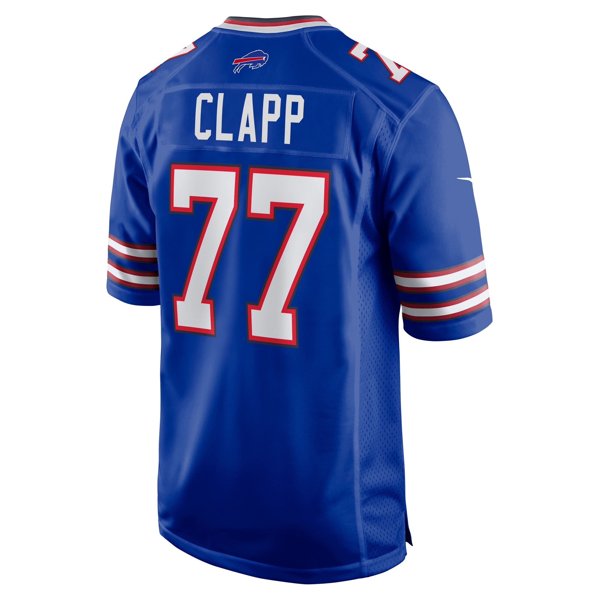 Men's Buffalo Bills Will Clapp Royal Game Jersey