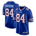 Men's Buffalo Bills Zach Davidson Royal Game Player Jersey