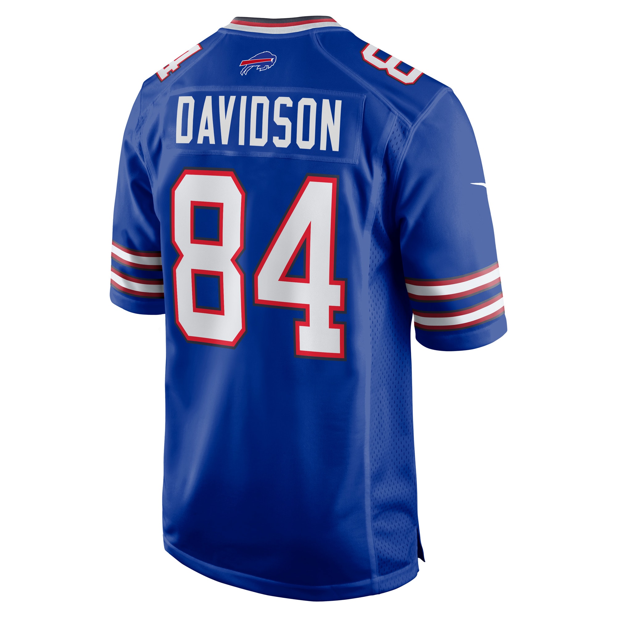 Men's Buffalo Bills Zach Davidson Royal Game Player Jersey