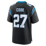 Men's Carolina Panthers Alex Cook Black Game Jersey