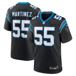 Men's Carolina Panthers Blake Martinez Black Game Jersey