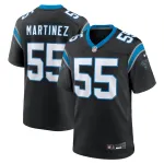 Men's Carolina Panthers Blake Martinez Black Game Jersey