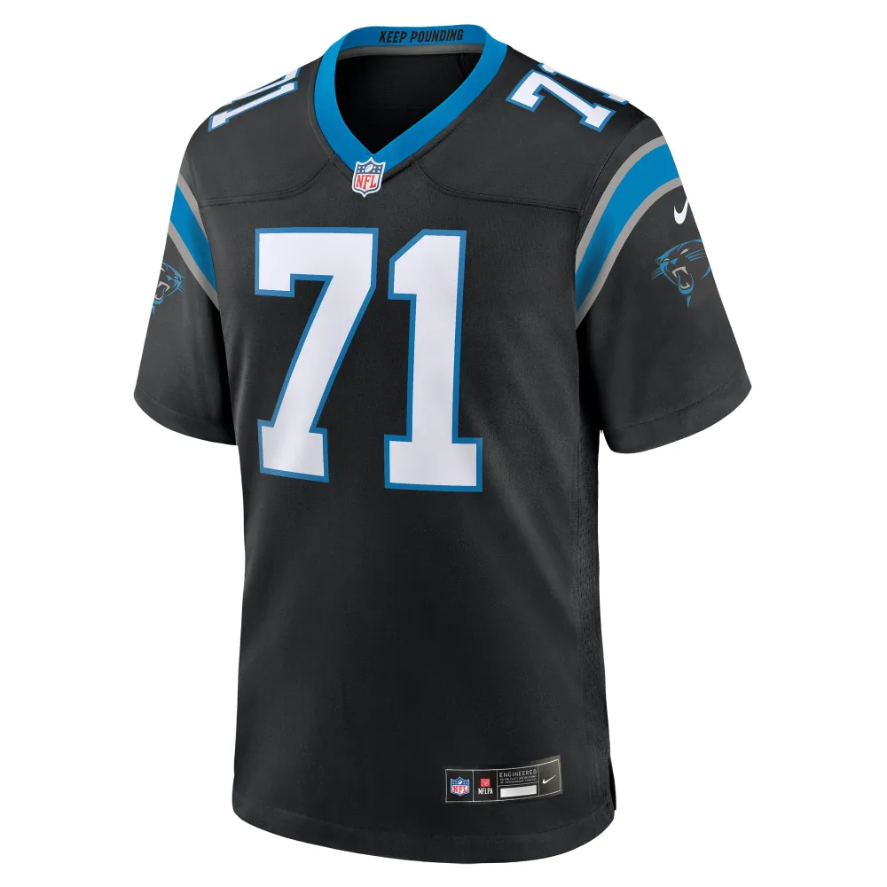 Men's Carolina Panthers Chris Wormley Black Game Jersey