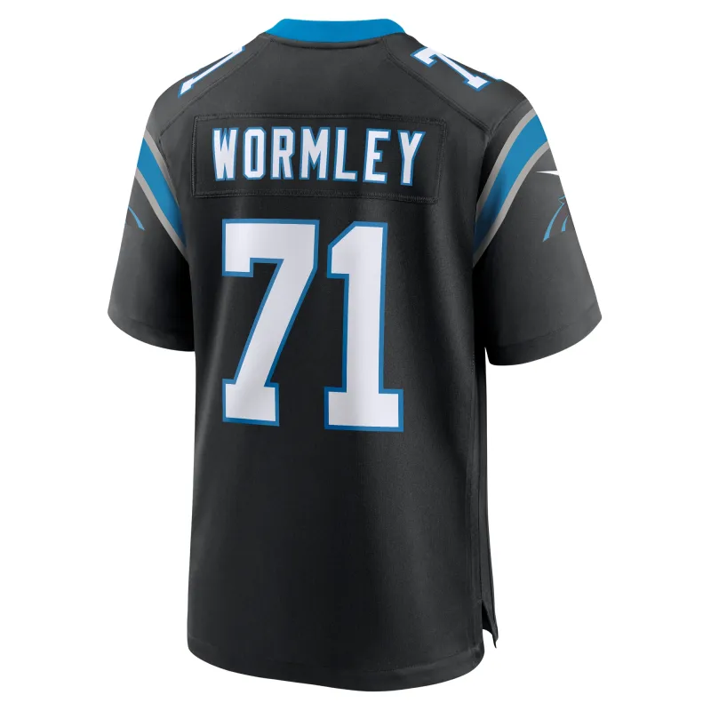Men's Carolina Panthers Chris Wormley Black Game Jersey