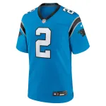 Men's Carolina Panthers D.J. Moore Blue Alternate Game Jersey