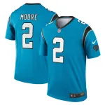 Men's Carolina Panthers D.J. Moore Blue Legend Jersey