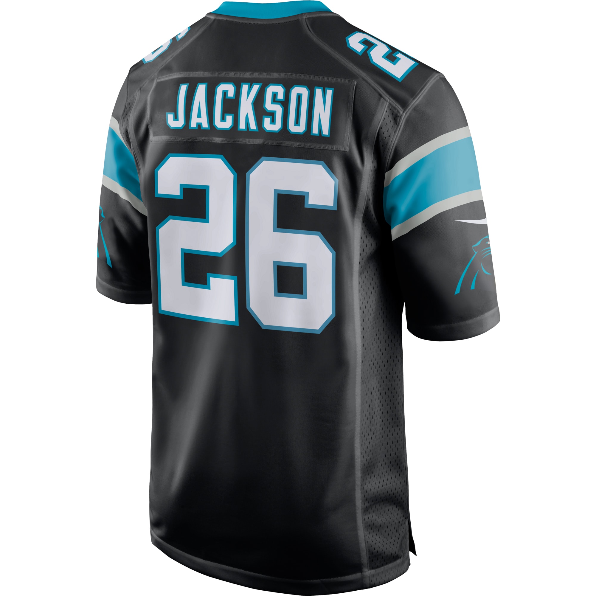 Men's Carolina Panthers Donte Jackson Black Game Jersey