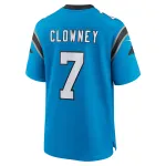 Men's Carolina Panthers Jadeveon Clowney Blue Alternate Game Jersey