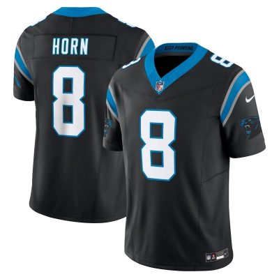 Men's Carolina Panthers Jaycee Horn Black Vapor F.U.S.E. Limited Jersey 01