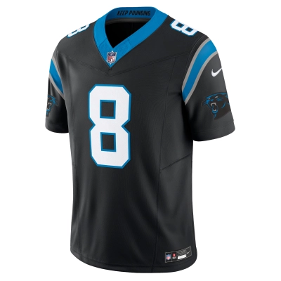 Men's Carolina Panthers Jaycee Horn Black Vapor F.U.S.E. Limited Jersey 02