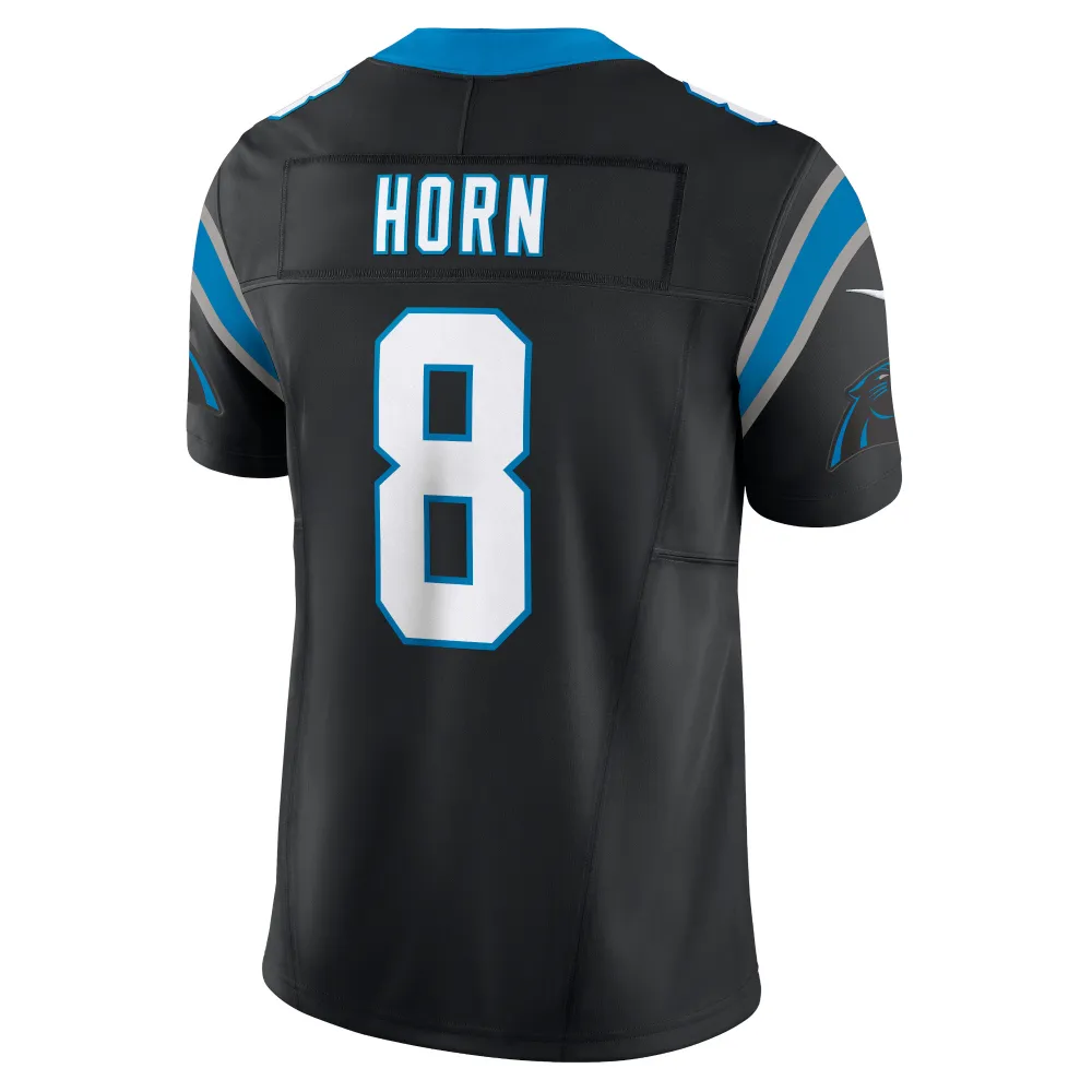 Men's Carolina Panthers Jaycee Horn Black Vapor F.U.S.E. Limited Jersey