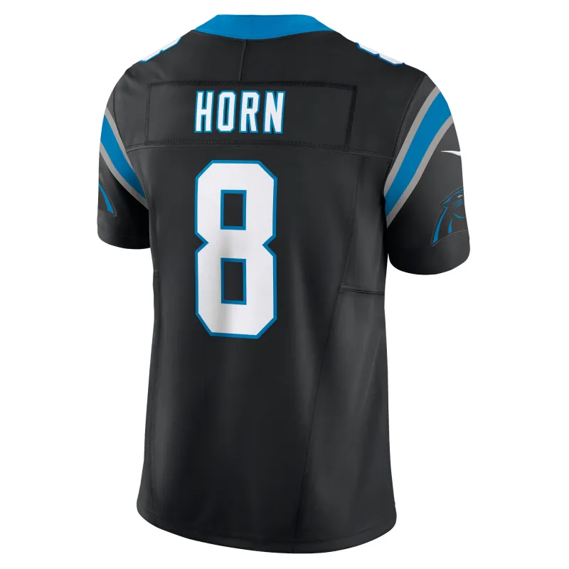 Men's Carolina Panthers Jaycee Horn Black Vapor F.U.S.E. Limited Jersey