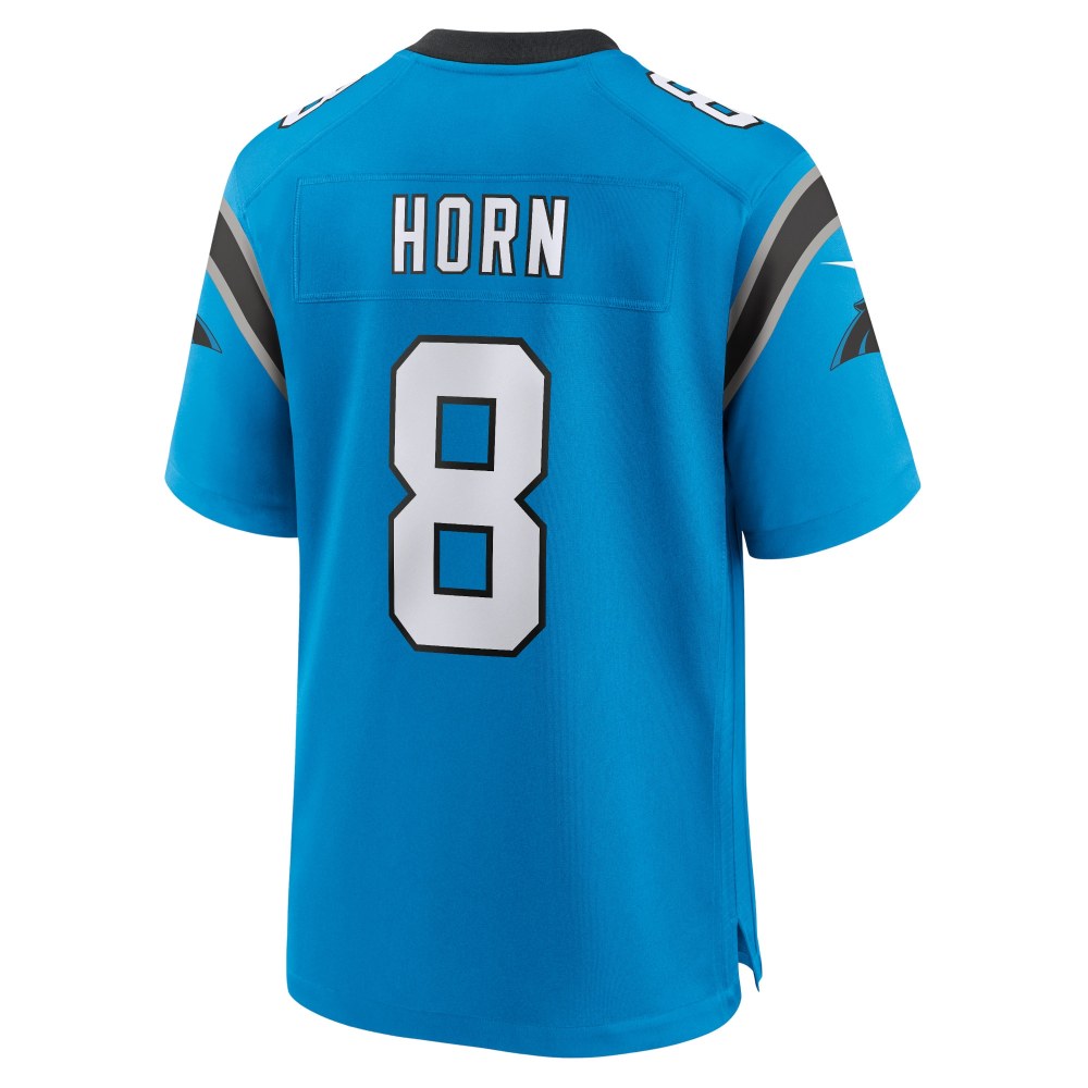 Men's Carolina Panthers Jaycee Horn Blue Alternate Game Jersey