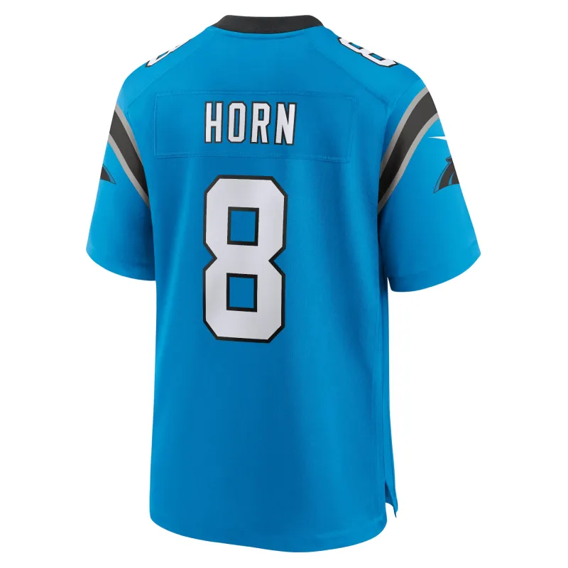Men's Carolina Panthers Jaycee Horn Blue Alternate Game Jersey