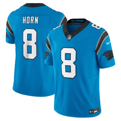 Men's Carolina Panthers Jaycee Horn Blue Vapor F.U.S.E. Limited Jersey 01