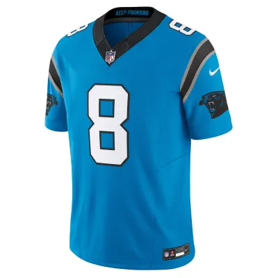 Men's Carolina Panthers Jaycee Horn Blue Vapor F.U.S.E. Limited Jersey 02