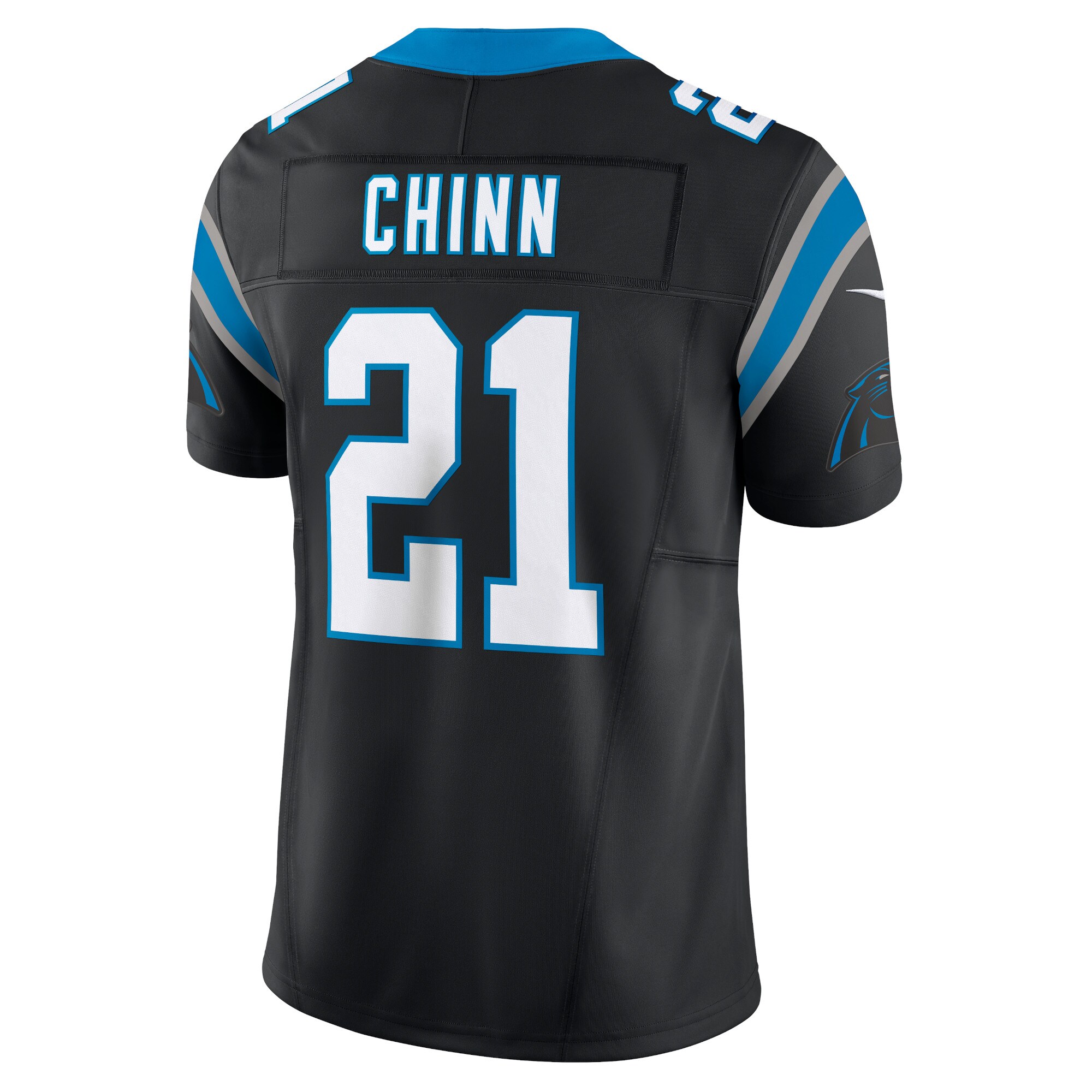 Men's Carolina Panthers Jeremy Chinn Black Vapor F.U.S.E. Limited Jersey