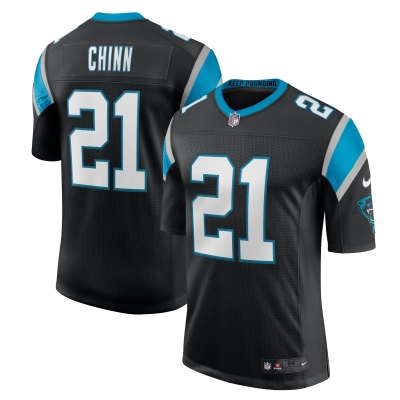 Men's Carolina Panthers Jeremy Chinn Black Vapor Limited Jersey 01