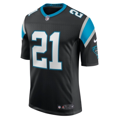 Men's Carolina Panthers Jeremy Chinn Black Vapor Limited Jersey 02