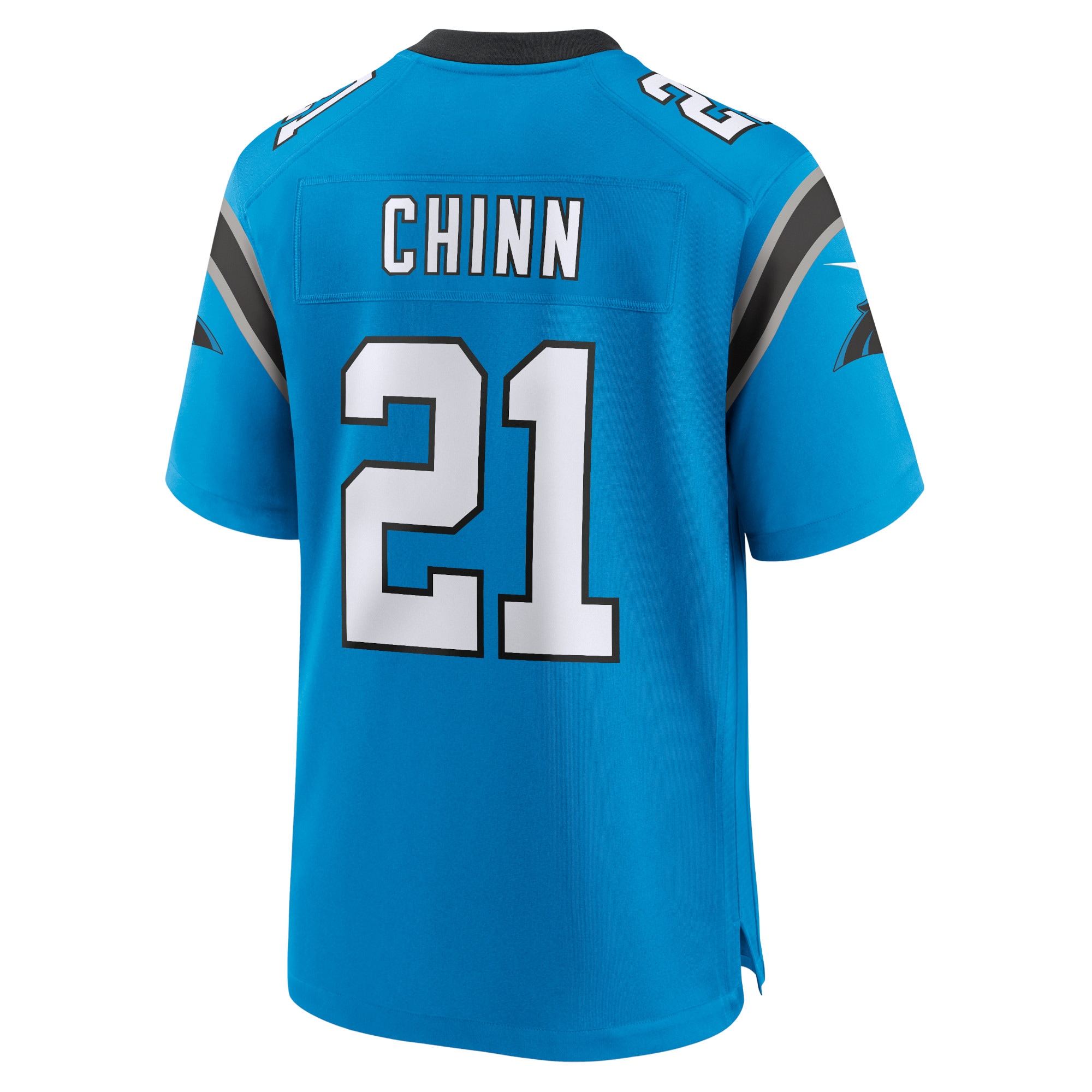 Men's Carolina Panthers Jeremy Chinn Blue Alternate Game Jersey