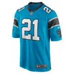 Men's Carolina Panthers Jeremy Chinn Blue Game Jersey