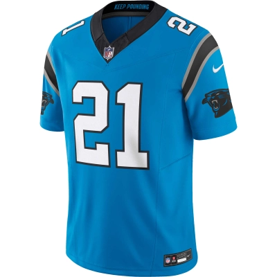 Men's Carolina Panthers Jeremy Chinn Blue Vapor F.U.S.E. Limited Jersey 02