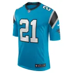 Men's Carolina Panthers Jeremy Chinn Blue Vapor Limited Jersey