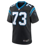 Men's Carolina Panthers Rashard Lawrence Black Game Jersey