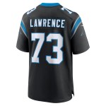 Men's Carolina Panthers Rashard Lawrence Black Game Jersey