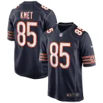 Men's Chicago Bears Cole Kmet Navy Player Game Jersey
