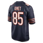 Men's Chicago Bears Cole Kmet Navy Player Game Jersey