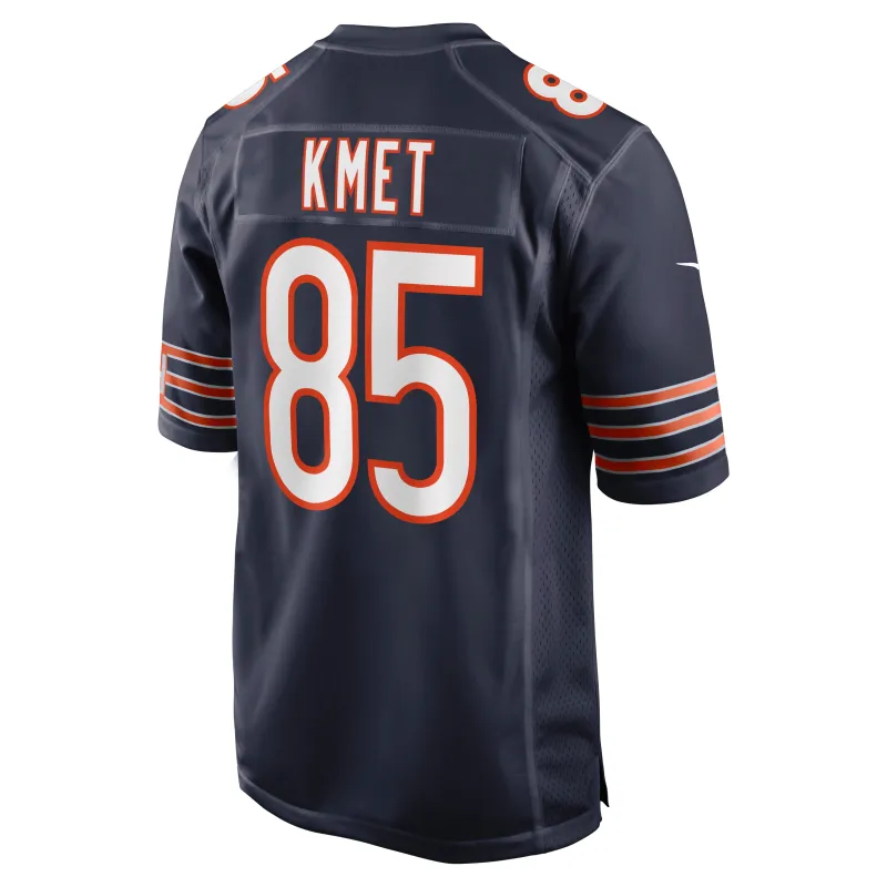 Men's Chicago Bears Cole Kmet Navy Player Game Jersey