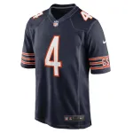 Men's Chicago Bears Eddie Jackson Navy Game Player Jersey
