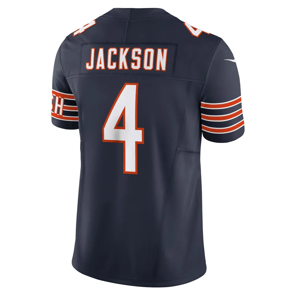 Men's Chicago Bears Eddie Jackson Navy Vapor F.U.S.E. Limited Jersey