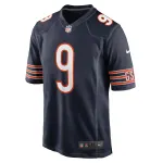 Men's Chicago Bears Jaquan Brisker Navy Game Player Jersey