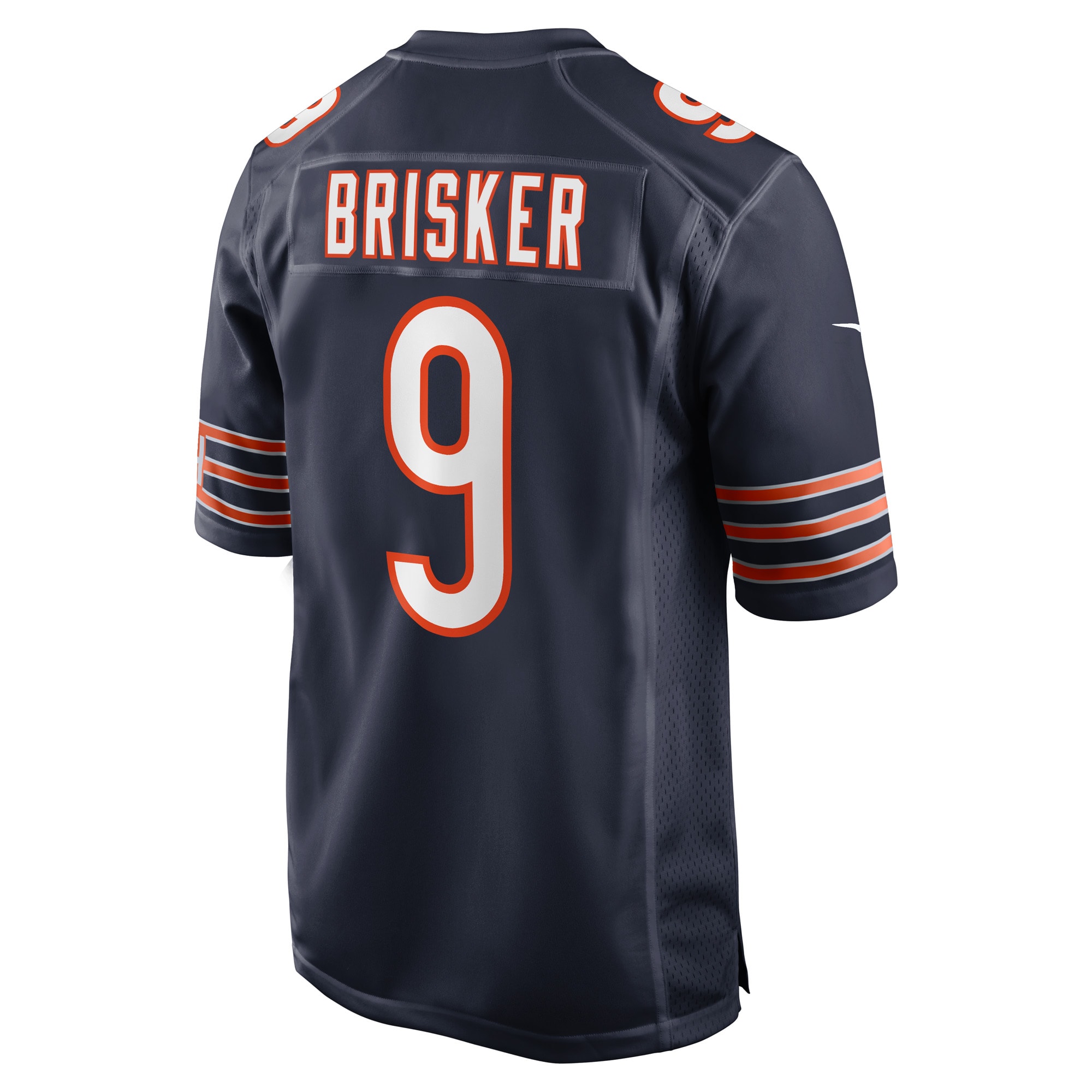 Men's Chicago Bears Jaquan Brisker Navy Game Player Jersey