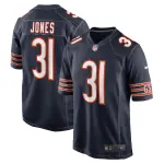 Men's Chicago Bears Jaylon Jones Navy Game Player Jersey