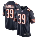 Men's Chicago Bears Josh Blackwell Navy Game Player Jersey